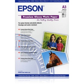 EPSON CARTA FOTOGRAFICA LUCIDA PREMIUM FORMATO A3 (20 FOGLI)