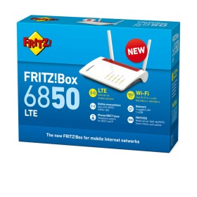 AVM FRITZ! ROUTER FRITZ!BOX 6850 LTE INTERNATIONAL 4 PORTE LAN GIGABIT RJ-45,1XUSB 3.0, 1 PORTA TE LEFONICA ANALOGICA, 1 SLOT S