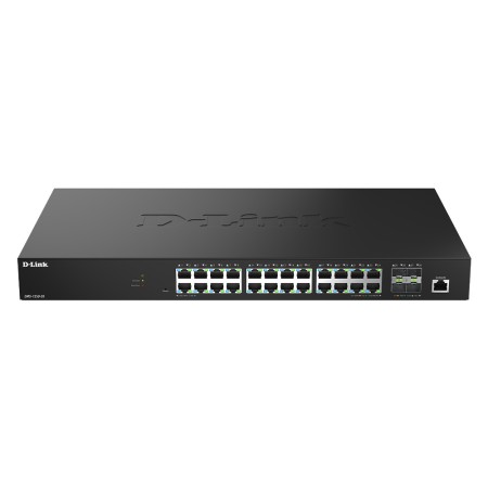 D-LINK SWITCH 28-PORT 2.5G MULTI-GIGABIT SMART MANAGED SWITCH WITH 4 X 10G SFP+ PORTS