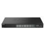 D-LINK SWITCH 28-PORT 2.5G MULTI-GIGABIT SMART MANAGED SWITCH WITH 4 X 10G SFP+ PORTS