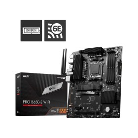 MSI MB AMD B650, PRO B650-S WIFI, AM5, 4DDR5, 2PCI-Ex16, 1PCI-Ex1, 2M.2, 4SATA3