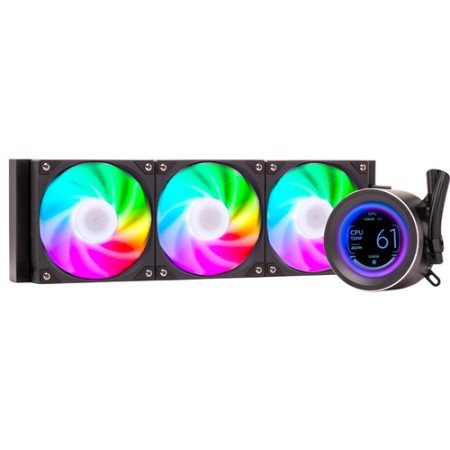 ITEK DISSIPATORE A LIQUIDO ARCTIC SPHERE LCD 360 - 360MM SKT UNIVERSALE PWM FAN LCD 2.8 CON SOFTW