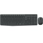 LOGITECH BUNDLE WIRELESS MOUSE + TASTIERA MK235 GRIGIO