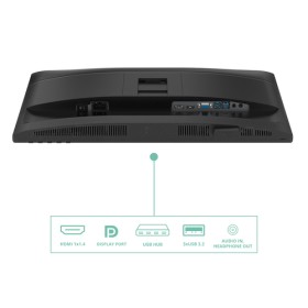 AOC MONITOR 23,8 LED IPS FHD 16:9 4MS 120hz, REG ALTEZZA, DP/HDMI, MULTIMEDIALE