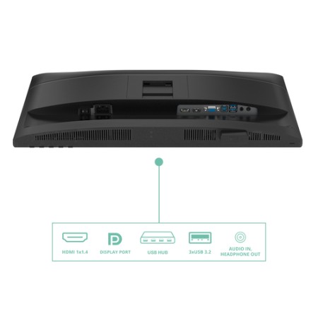 AOC MONITOR 23,8 LED IPS FHD 16:9 4MS 120hz, REG ALTEZZA, DP/HDMI, MULTIMEDIALE