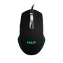 NOUA MOUSE GAMING NEON R USB NERO LED CON ROTELLA SCORRIMENTO