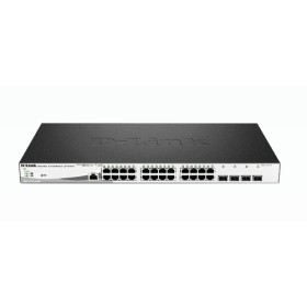 D-LINK SWITCH 24 PORTE GIGABIT POE + 4 PORTE SFP JUMBO FRAME 370W