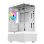 ITEK CASE SHOWBUI 33W,GAMING TOWER ATX, 12CM ARGB FAN, USB3, SIDE  FRONT PANEL TEMP GLASS, WHITE