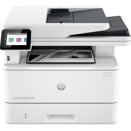 HP MULTIFUNZIONE LASER A4 B/N, LASERJET PRO 4102FDN, SERIE 4000, 40PPM, ADF, FRONTE/RETRO, USB/LAN, 4 IN 1