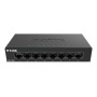 D-LINK SWITCH 8 PORTE GIGABIT ETHERNET METAL HOUSING UNMANAGED SWITCH